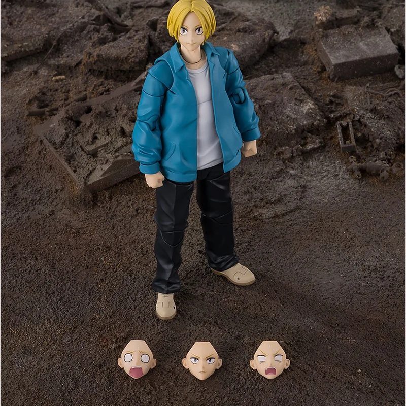 متوفر في المخزون بانداي S.H.Figuarts SHF ساكاموتو أيام شين أساكورا أطقم منمذجة أنيمي عمل مقاتلة الانتهاء نموذج هدية للأطفال