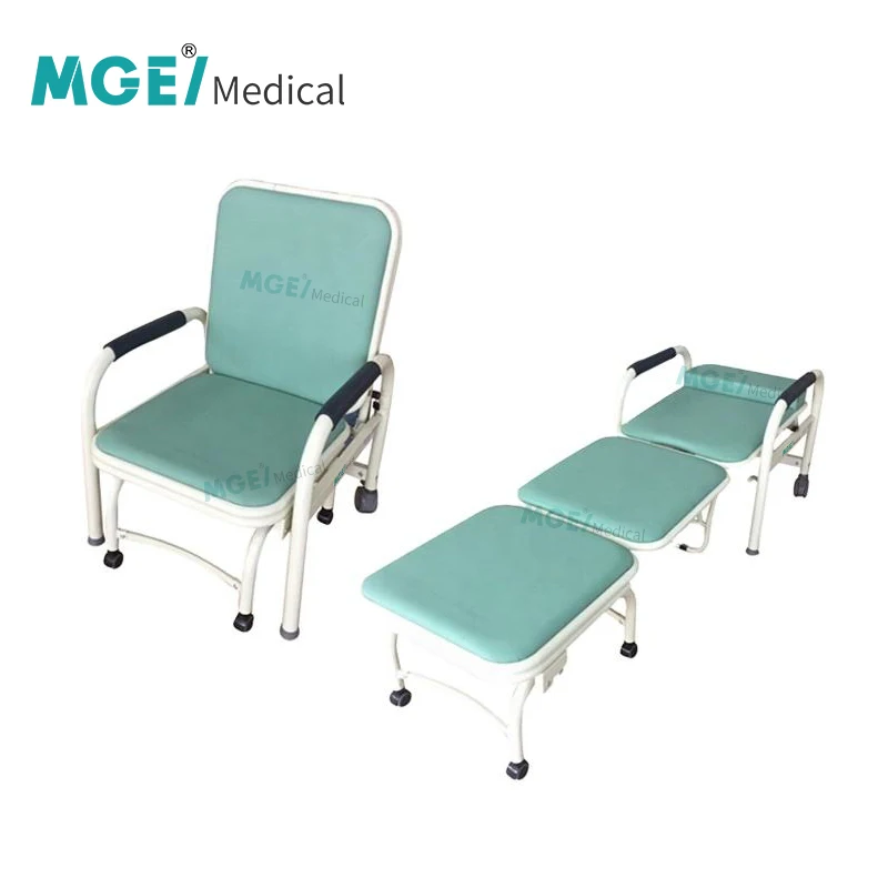 Multi-Functional Folding Hospital Reclining Chair Convenient Patient Accompany Furniture For Clinics & Hospitals