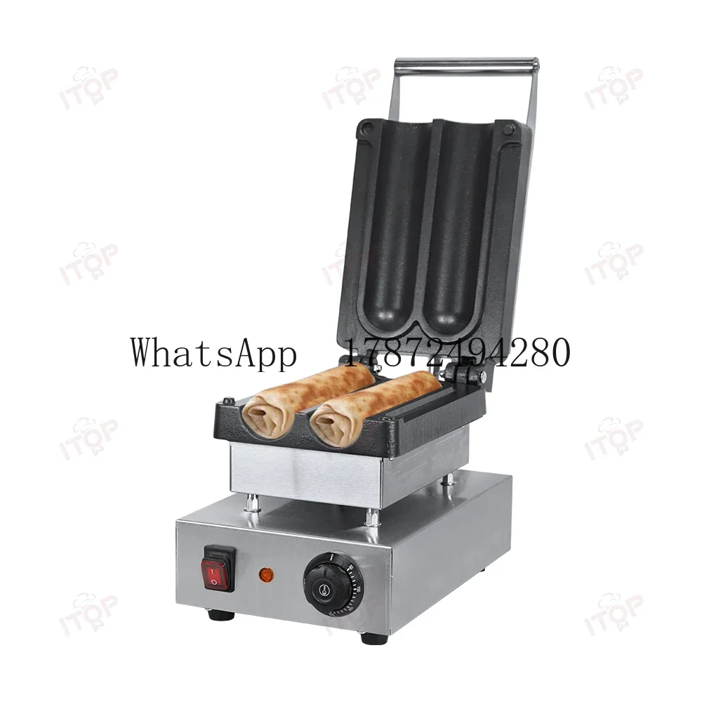 Electric Tortilla Wrap & Burrito Press Machine, Gyro Doner Kebab Heater Warmer Grill Griddle
