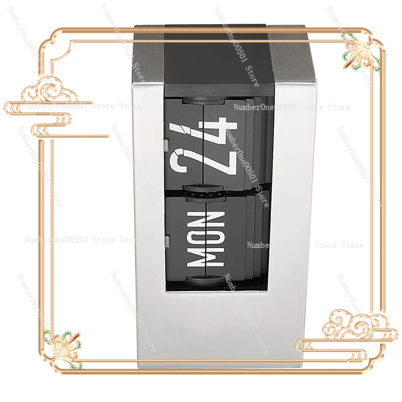 

Automatic Page Turning Electronic Calendar Desktop Ten Thousand Year Desk Calendar Week High-end Ornament Creative Intelligence