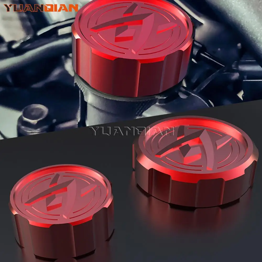 

For Kawasaki Z900RS Z900 RS Cafe 2023 2022 2021 2020 2019 2018 Motorcycle Front and Rear Brake Fluid Reservoir Cap Master Caps