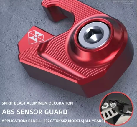 

Motorcycle ABS Sensor Guard Before Front and rear wheels ABS Sensor Cover Protector For Benelli 502C TRK 502