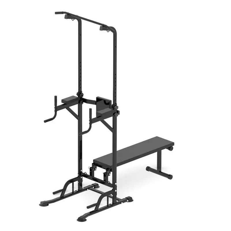 

Home Gym Multi-Functional Power Tower - Pull-Up Rack with Dip Station for Upper Body Workout & Strength Training