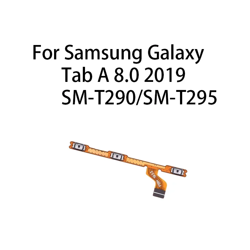 Power ON OFF Mute Switch Control Key Volume Button Flex Cable For Samsung Galaxy Tab A 8.0 2019 / SM-T290 / SM-T295