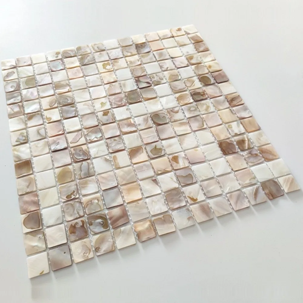 Modern Shell Mosaic Tiles 30x30CM Decorative Mosaic Tile Sticker Wallpaper Tile Kitchen Backsplash