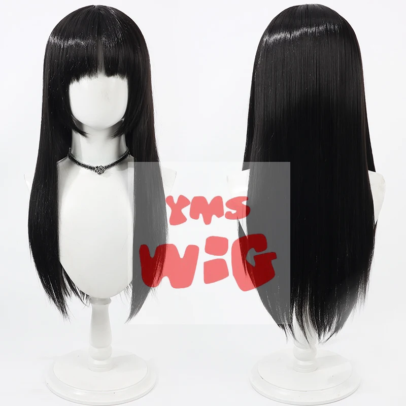 Identity V Ito Junji Cosplay Wig Kawakami Tomie Dream Witch Heat Resistant Synthetic Hair Halloween Party +Wig Cap