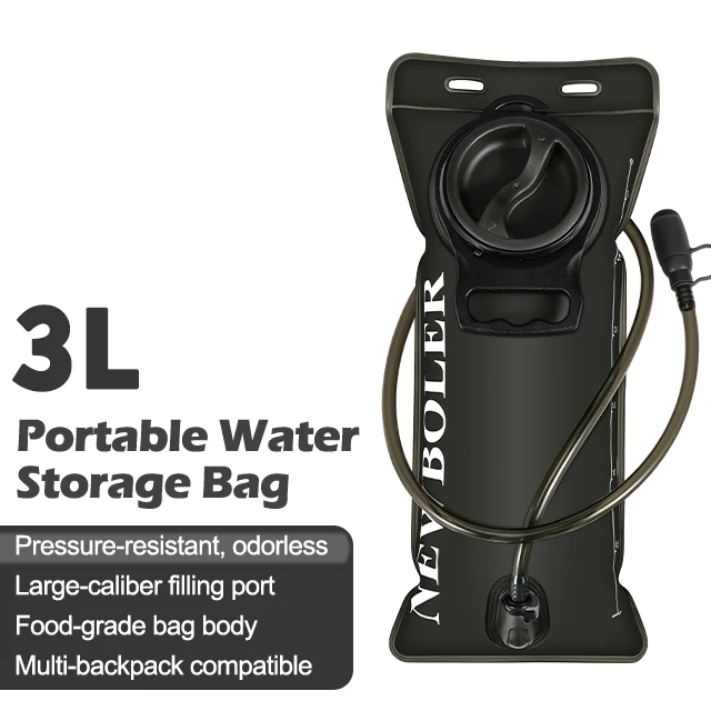 1,5 L 2L 3L Wasser Blase Wasser Reservoir Trink Pack Lagerung Tasche Kostenloser Falten Camping Laufen Trink Weste Rucksack