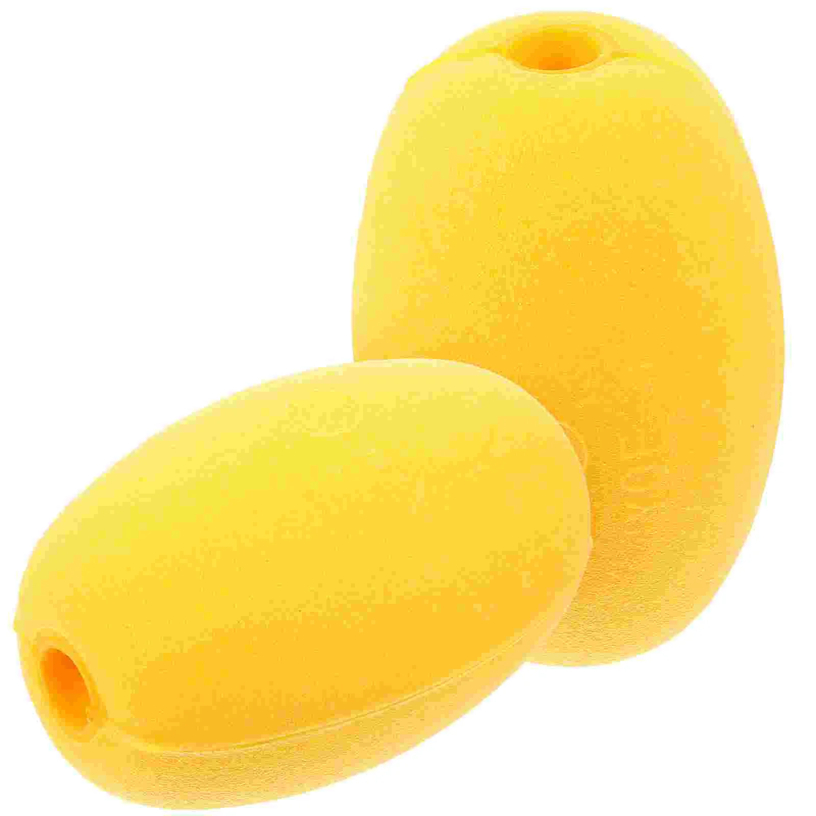 2 Pcs Eva High Density Anti-aging Buoy Oval Float Fishing Gear 2pcs Floties Rope for Ball Floating Child Man