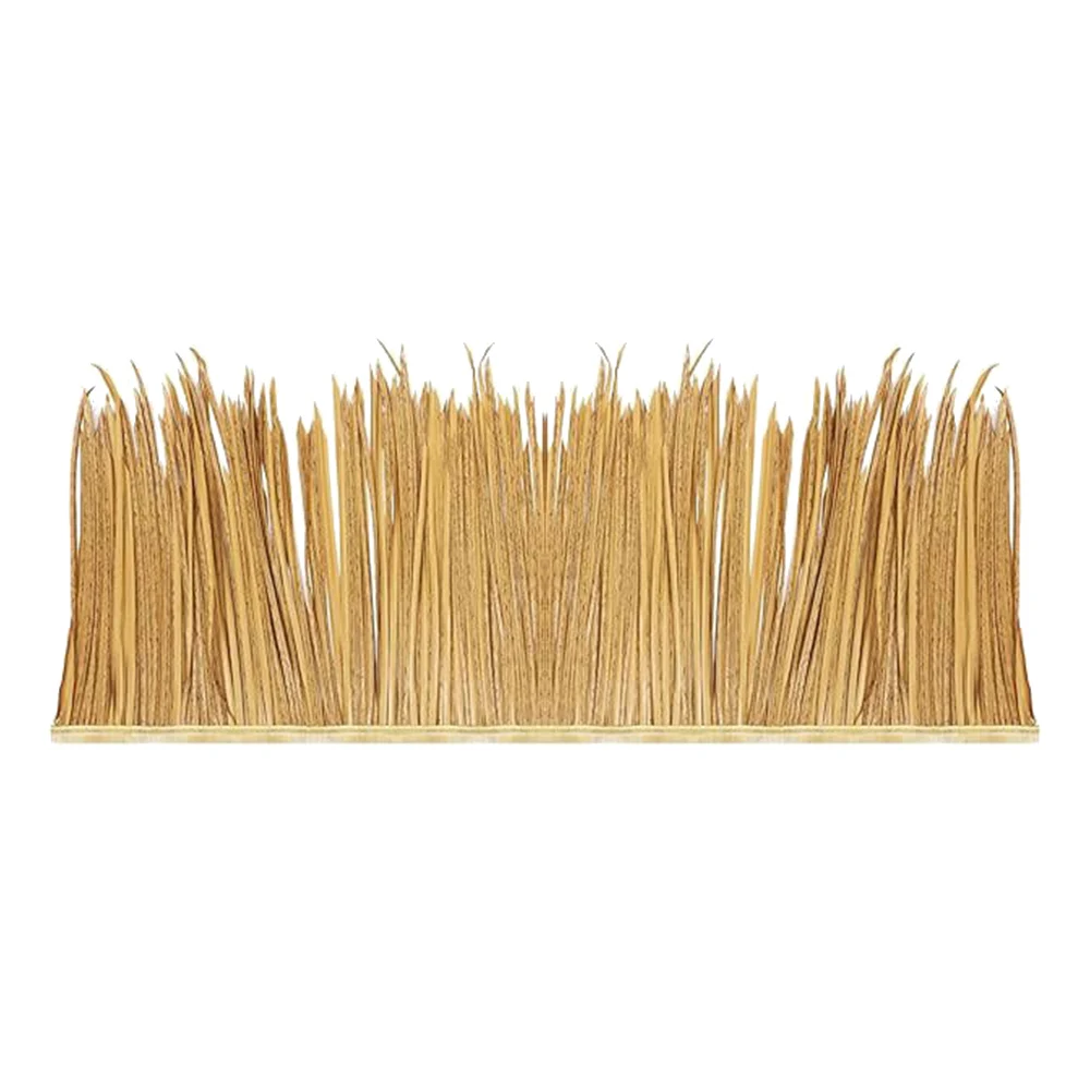 Plastic Thatch Tiles Artificial Thatch Roofing DIY Roof UV-Resistant Thatch Roof Panels Fire-Retardant Thatch - Image 2