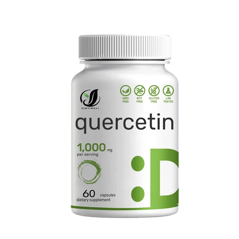 

Quercetin 1000 milligrams per serving, a healthy immune support supplement, natural antioxidant - non GMO, gluten free.