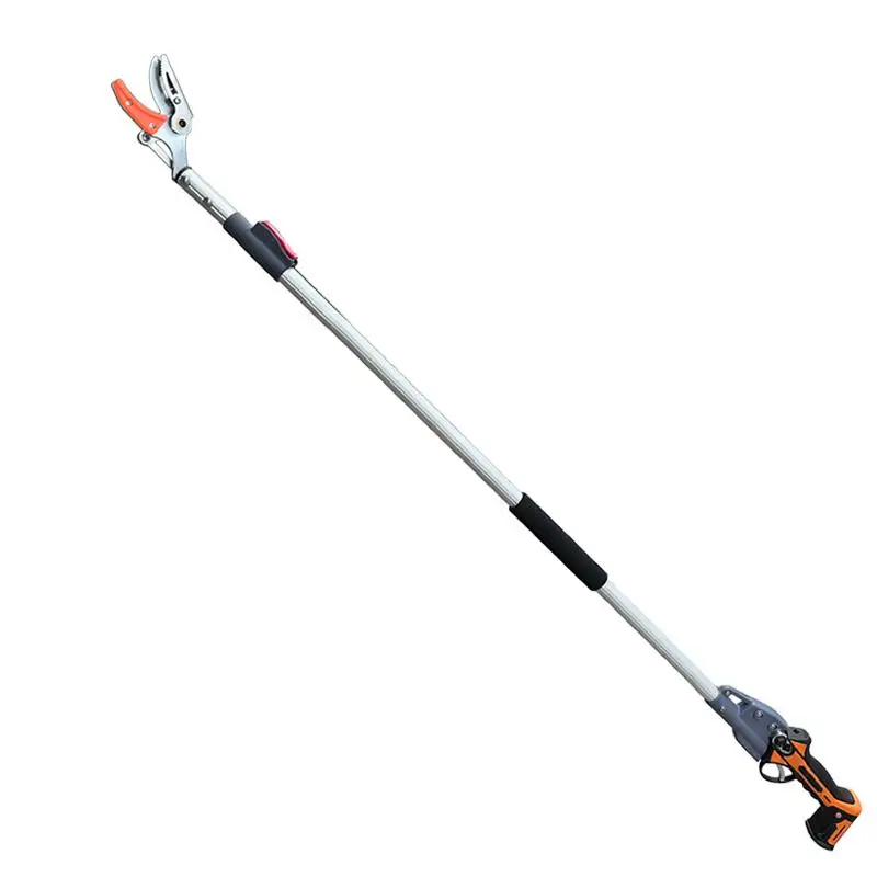 Extendable Telescopic Pole Electric Pruning Shears Rechargeable High Branch Cutter Garden Tree Trimming Tool