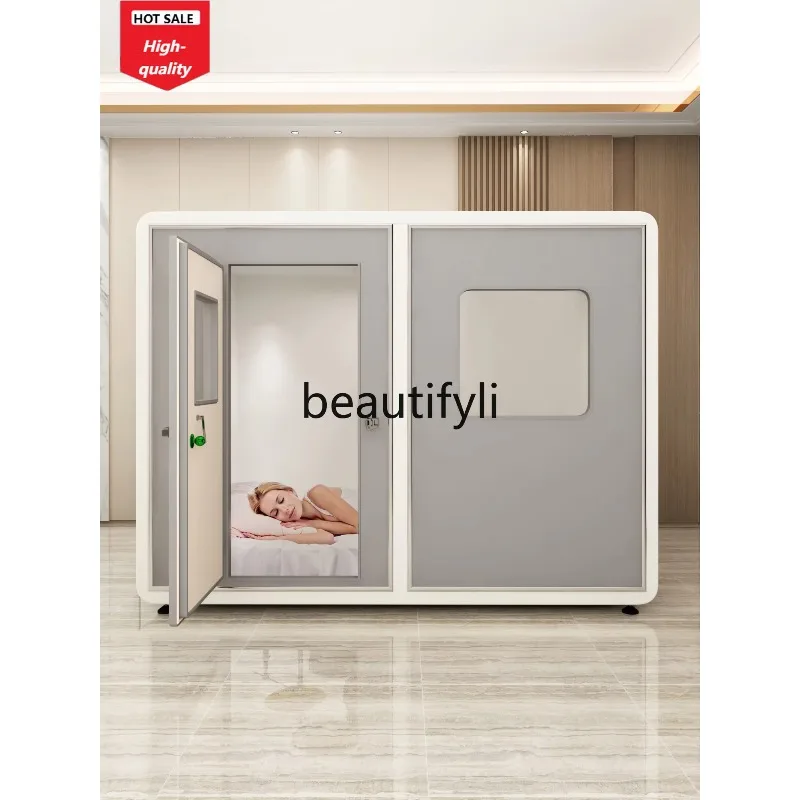 غرفة عازلة للصوت المنزلية المنزل مقصورة صامتة كابينة النوم كابينة النوم مساحة صغيرة مقصورة التعلم K4050