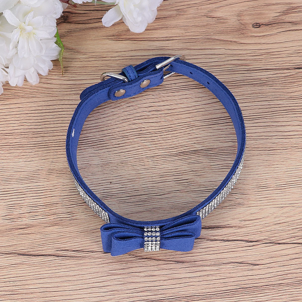 

1Pcs Pet Bow Tie Collar Durable Cloth Stylish Accessory Neck Ring for Dog Cat Puppy Photo Prop Fashionable Bow
