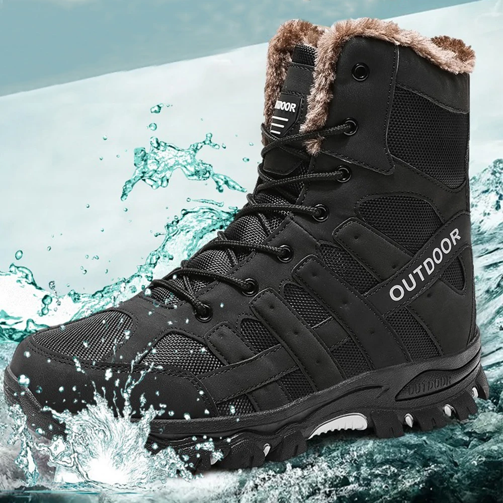 bottes-de-neige-hommes-hiver-durable-en-peluche-botte-de-travail-chaud-homme-bottes-de-randonnee-resistant-a-l'usure-baskets-male-trekking-chaussures-d'entrainement-en-plein-air