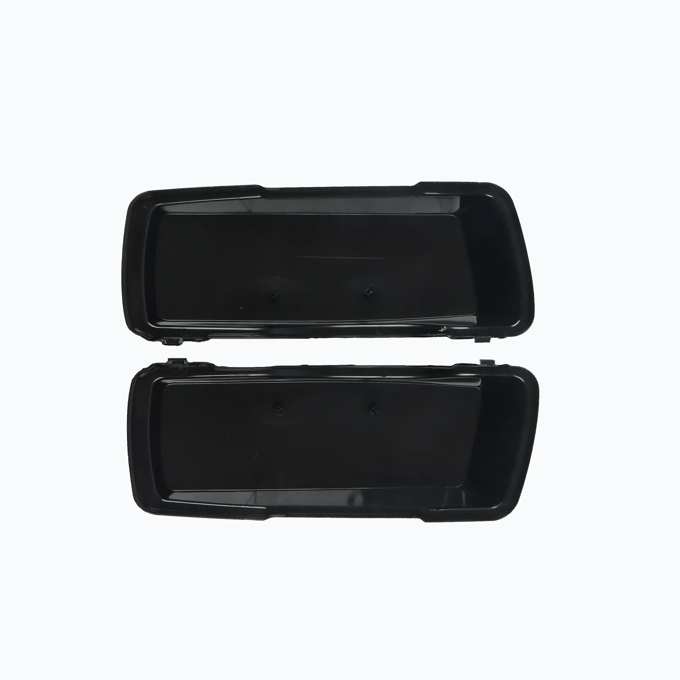 โรงงานจีนทาสีดําเงาสําหรับฝาปิดถุงข้างรถจักรยานยนต์ Harley Davidson ปี 1993-2013