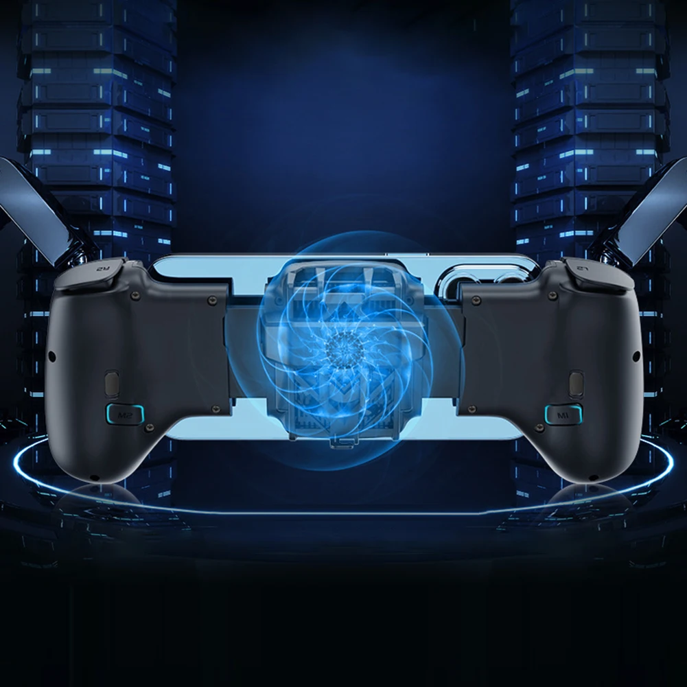 2 في 1 وحدة تحكم الهاتف المحمول نوع C تبريد الهاتف الخليوي غمبد عصا التحكم المزدوجة آيفون أندرويد الهاتف التبديل الكمبيوتر