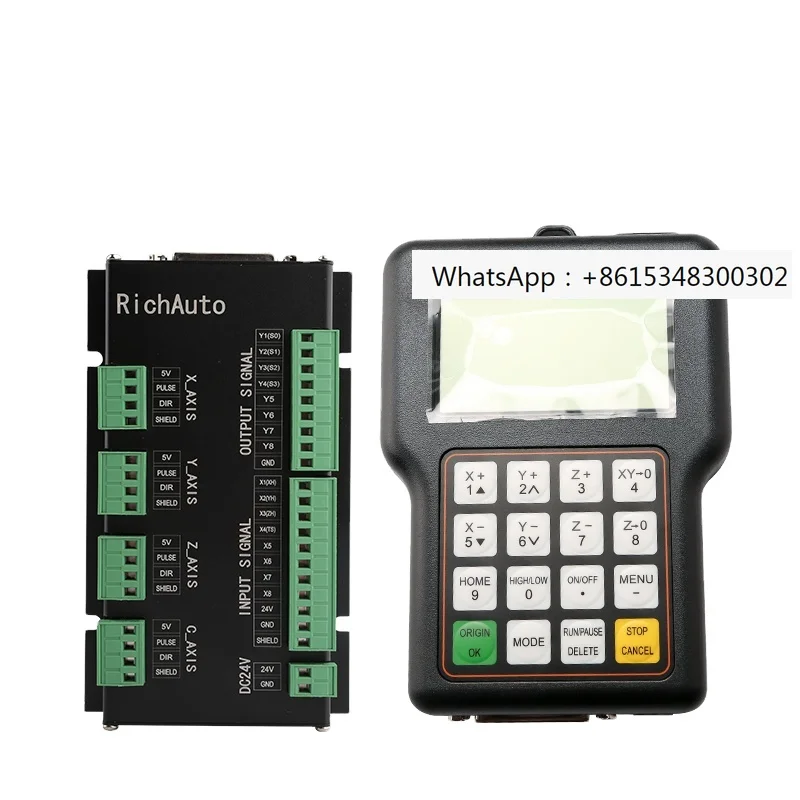 HYCNC DSP 3 Axis A11 A11S A11E USB CNC Controller RichAuto Remote for CNC Router Control System Manual