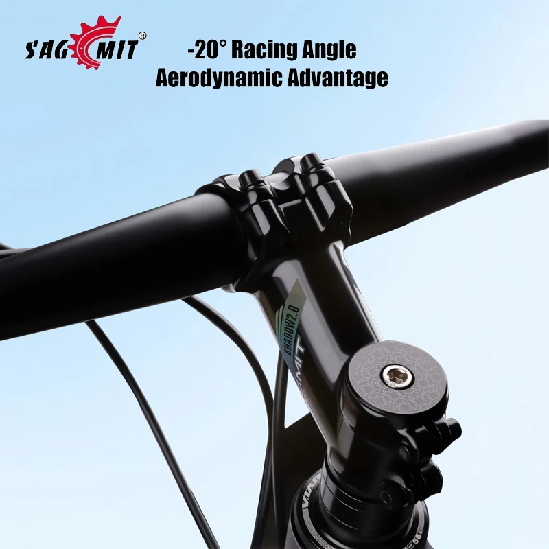 

SAGMIT Ultralight 20° 80mm MTB Stem for XC Trail Aluminum Accessory