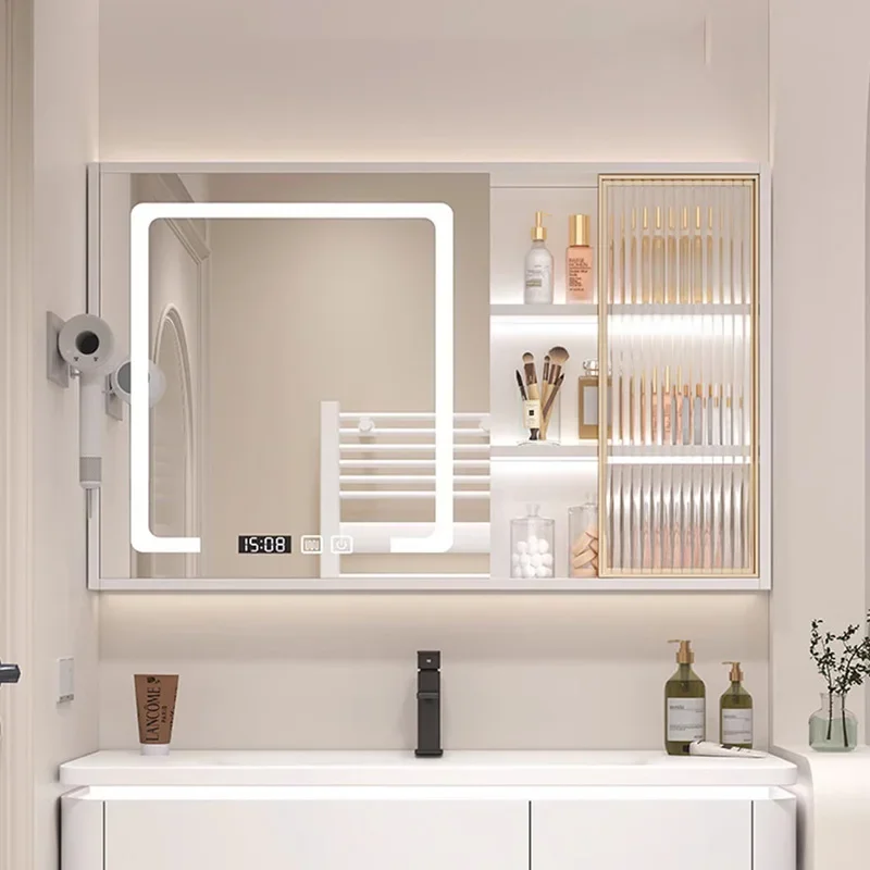 Kit di mobili da bagno Specchi Mensola a muro Vanity Armadietto di lusso Lavabo Classificatori da cucina Armadietto multifunzione per la casa Wc