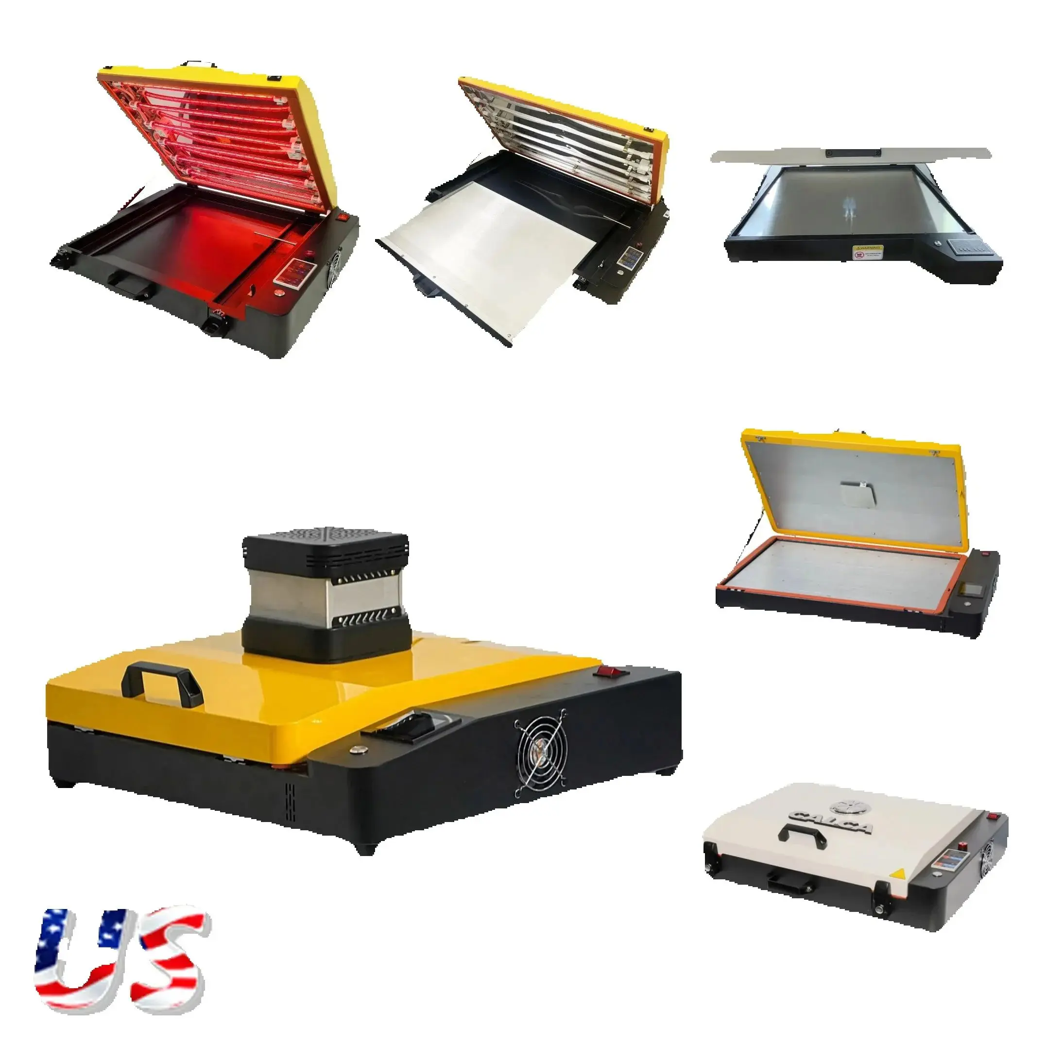 US Stock 11.8x17in/ 12.5x17in/ 16.5x23.4in/ 17x23.6in/ 18x24in DTF Oven with Temperature Control Curing DTF Transfer Film Sheet