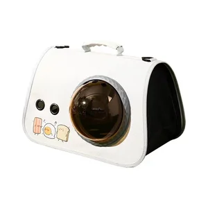 Cat Pet Air Bag Transparent Window Design Breathable Ventilation