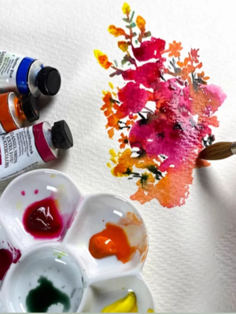 DS Master Ultra Fine Watercolor Pigment Pearl / Fluorescent Series 5ml Pojedynczy rurowy surowiec mineralny Materiały do malowania artystycznego — zdjęcie produktu 6