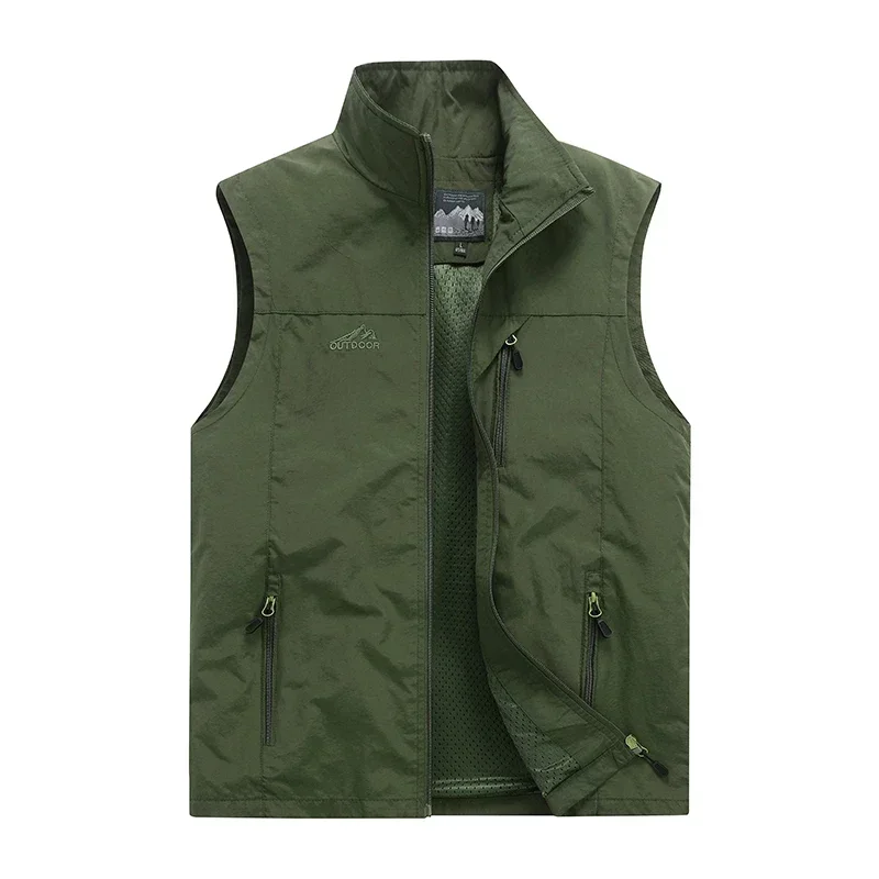 

Big Kids' New High-quality Autumn Winter Fashion Trend Outdoor Sports Casual Vest Comfortable and Breathable Men's Vest Jacket