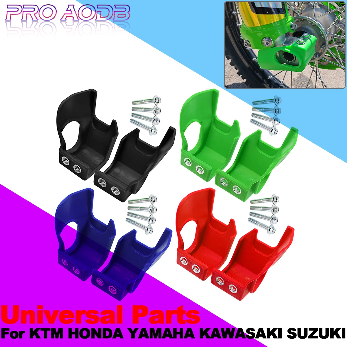 

Motorcycle Fork Bottom Shoe Guard Cover Protector For Honda CRF 250R 250RX 250X 300RX 450R 450RX 450X Endurance dirt bike parts