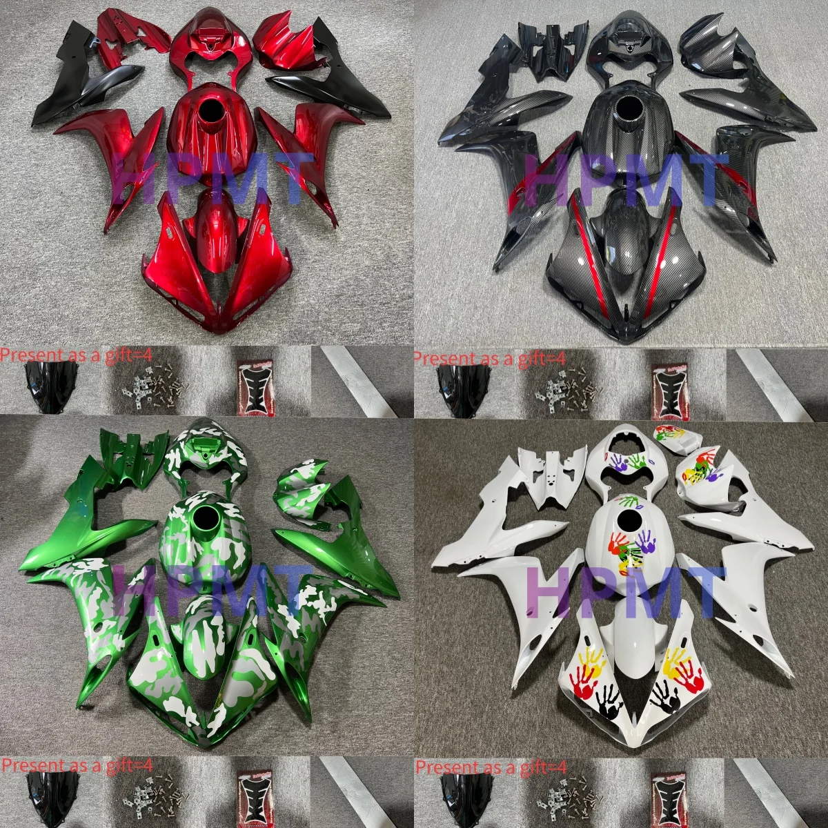 

NEW ABS Motorcycle Injection mold Fairings Kit fit for YAMAHA YZF R1 2004-2006 YZF R1 2004 2005 2006 bodywork full fairing