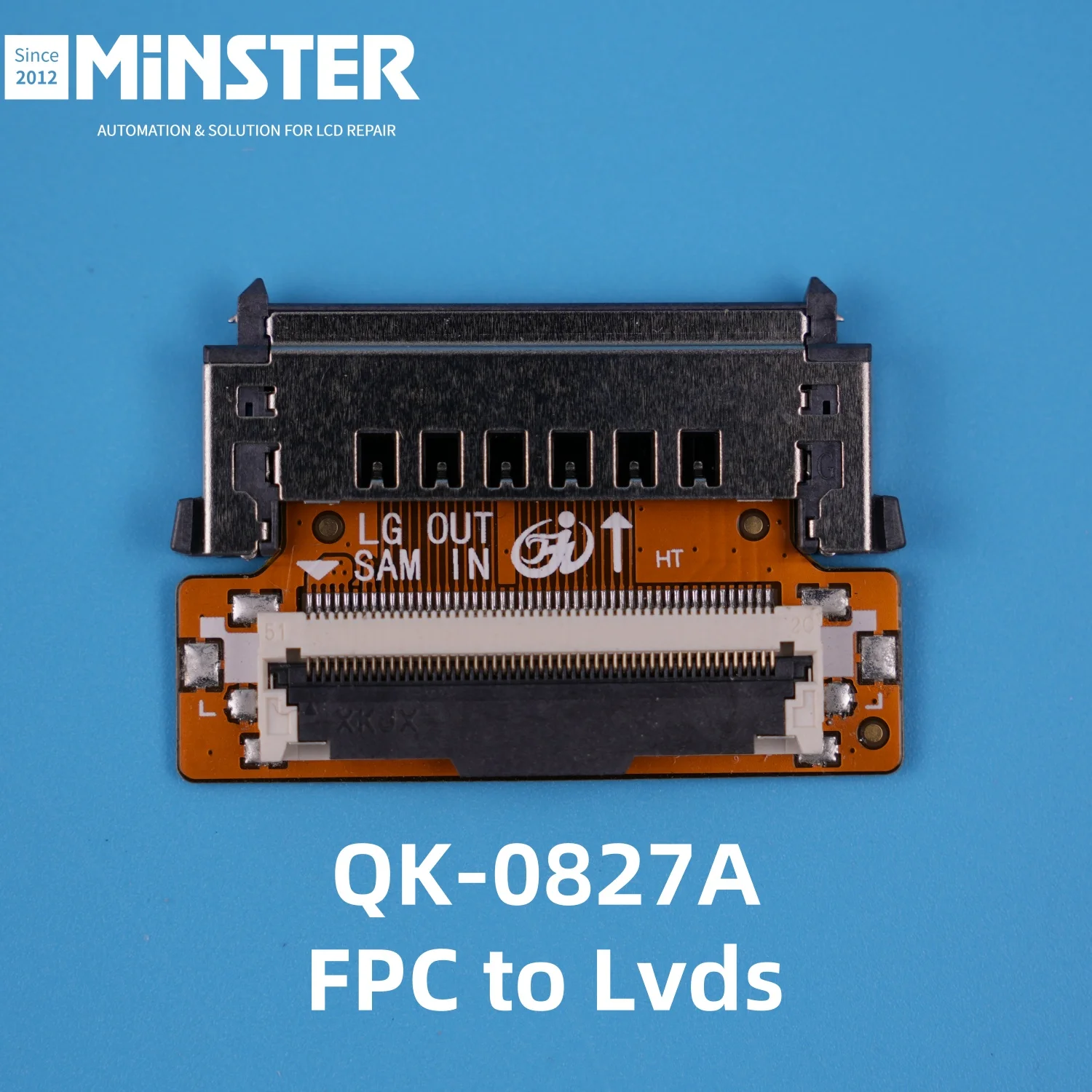 Адаптер преобразователя интерфейса FHD Lvds FPC для Samsung в LG Out QK0827A QK0827B QK0827C QK0827D