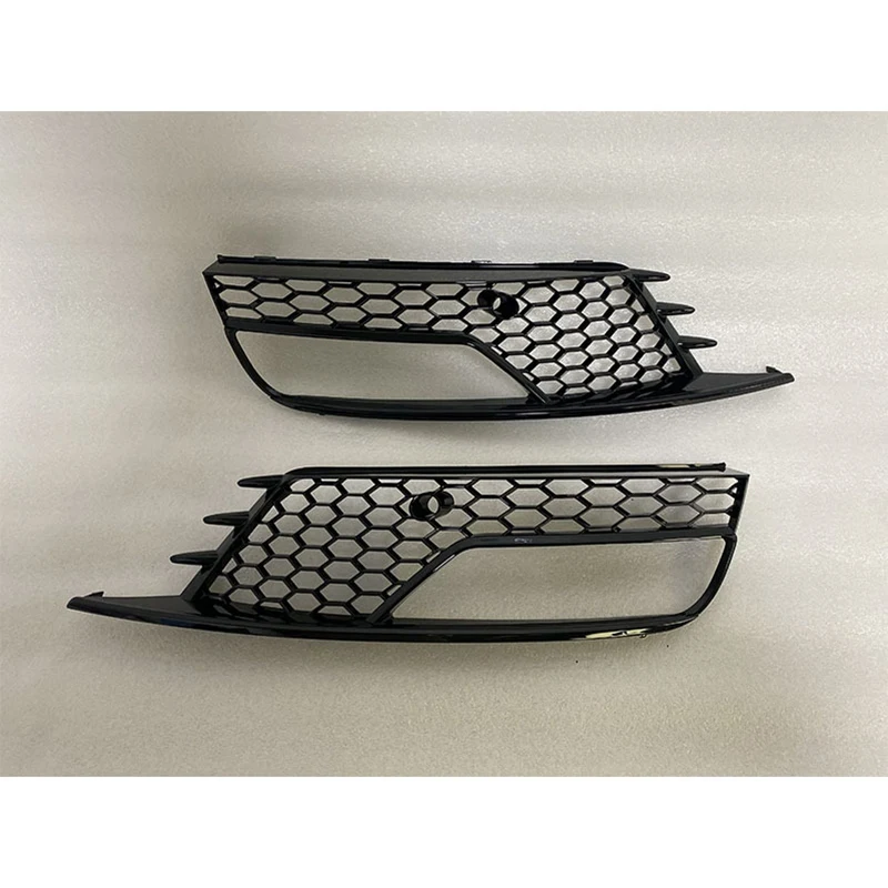 

1 Pair RS3 Style Side Front Bumper Fog Lights Lamp Grille Cover For Audi A3 sedan Sportback 2014 2015 2016 Car accessories