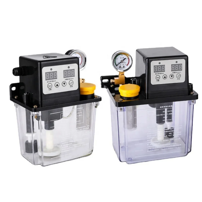 

HANDE DCR Automatic Electromagnetic Lubricating Oil Pump CNC Lubrication Pump 220V 110V 1L 2L Electric Lubricator