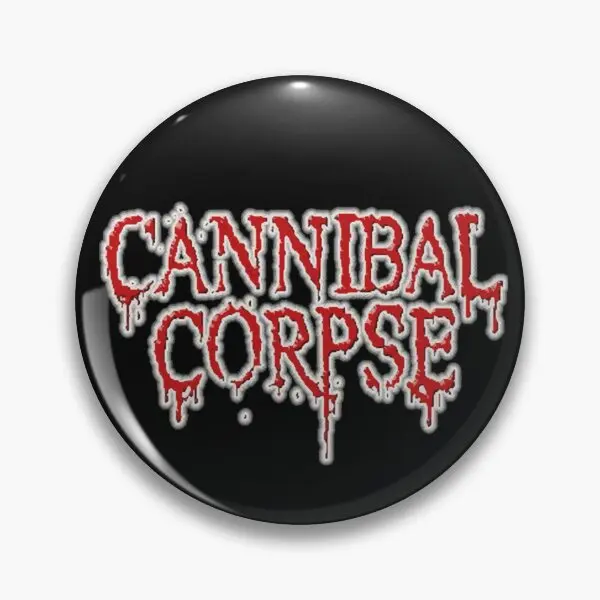 Cannibal Corpse Sticker  Soft Button Pin Metal Gift Lover Decor Funny Collar Cartoon Women Badge Cute Clothes Hat Creative