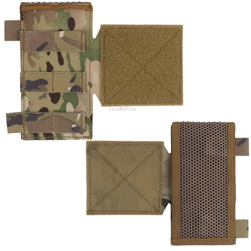 

Тактический расширитель Wing Chest Rig Дополнительная боковая сумка MOLLE Расширительная панель Крючок-петля Охотничий жилет Расширенные панельные сумки