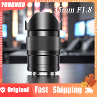 YONGNUO Camera Lenses YN35mm F1.8S DA  Art Auto Focus Large Aperture Camera Lens for Sony E-Mount Mirrorless Cameras Lenses
