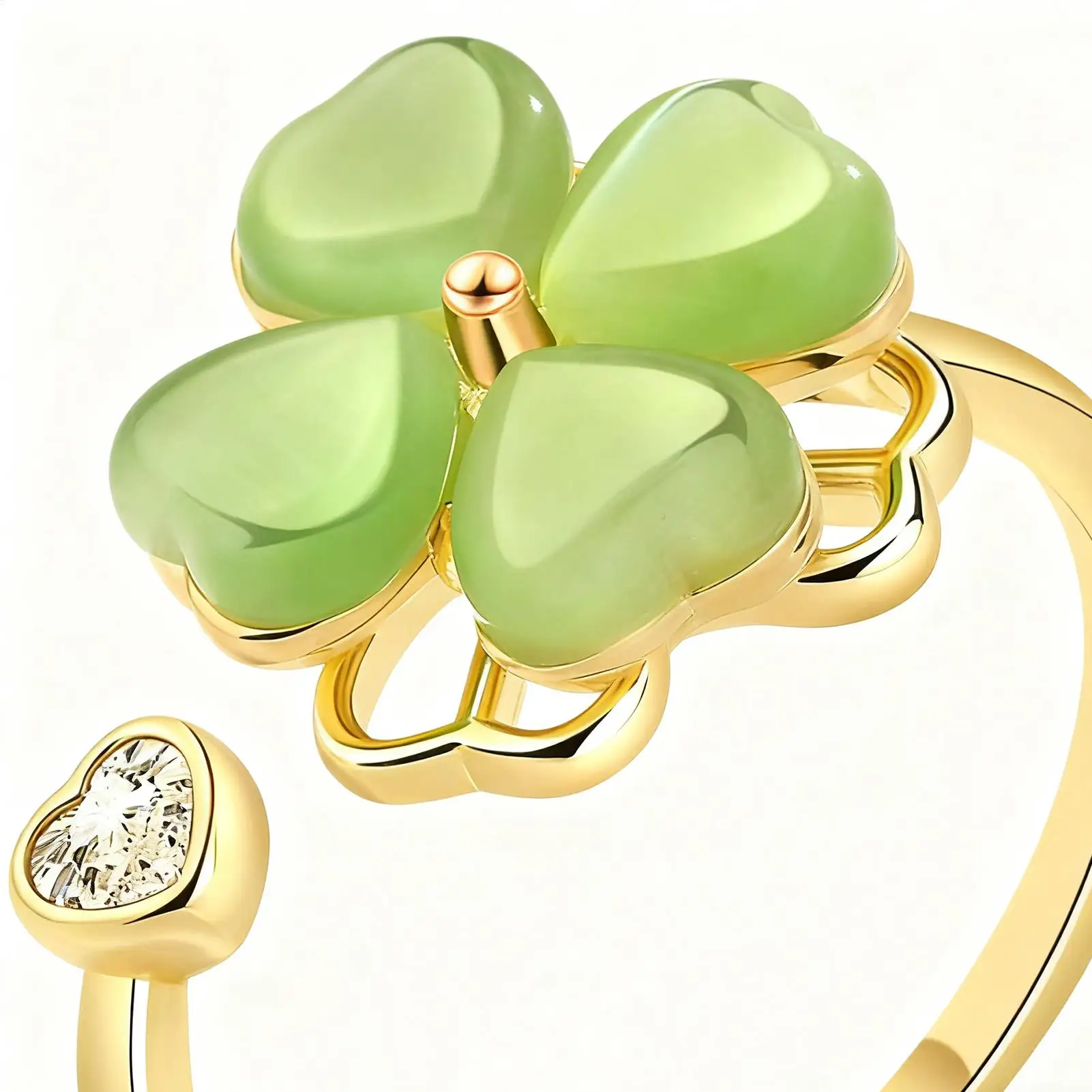 Fidget Ring Adjustable Spinner Fidget Toys Calming Finger Ring Stress Toys For Men Women Office Classroom Exercise Airplane Work