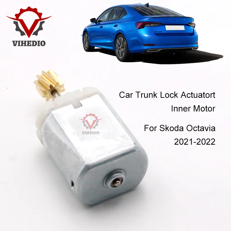 

For Skoda Octavia 2021-2022 Car Rear Trunk Lock Actuator Latch Release Motor OEM 12V Core Power Replace High Quality DIY Engine