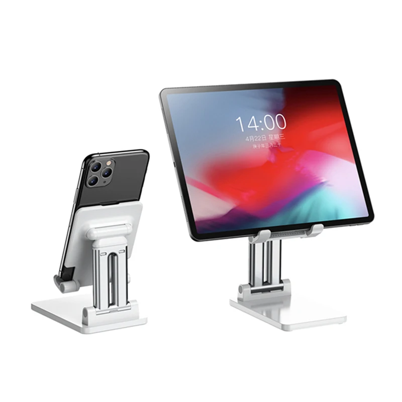 Adjustable Desktop Mobile Phone Holder, Universal Table Cell Phone Stand, iPhone, iPad, Xiaomi, Huawei Stands