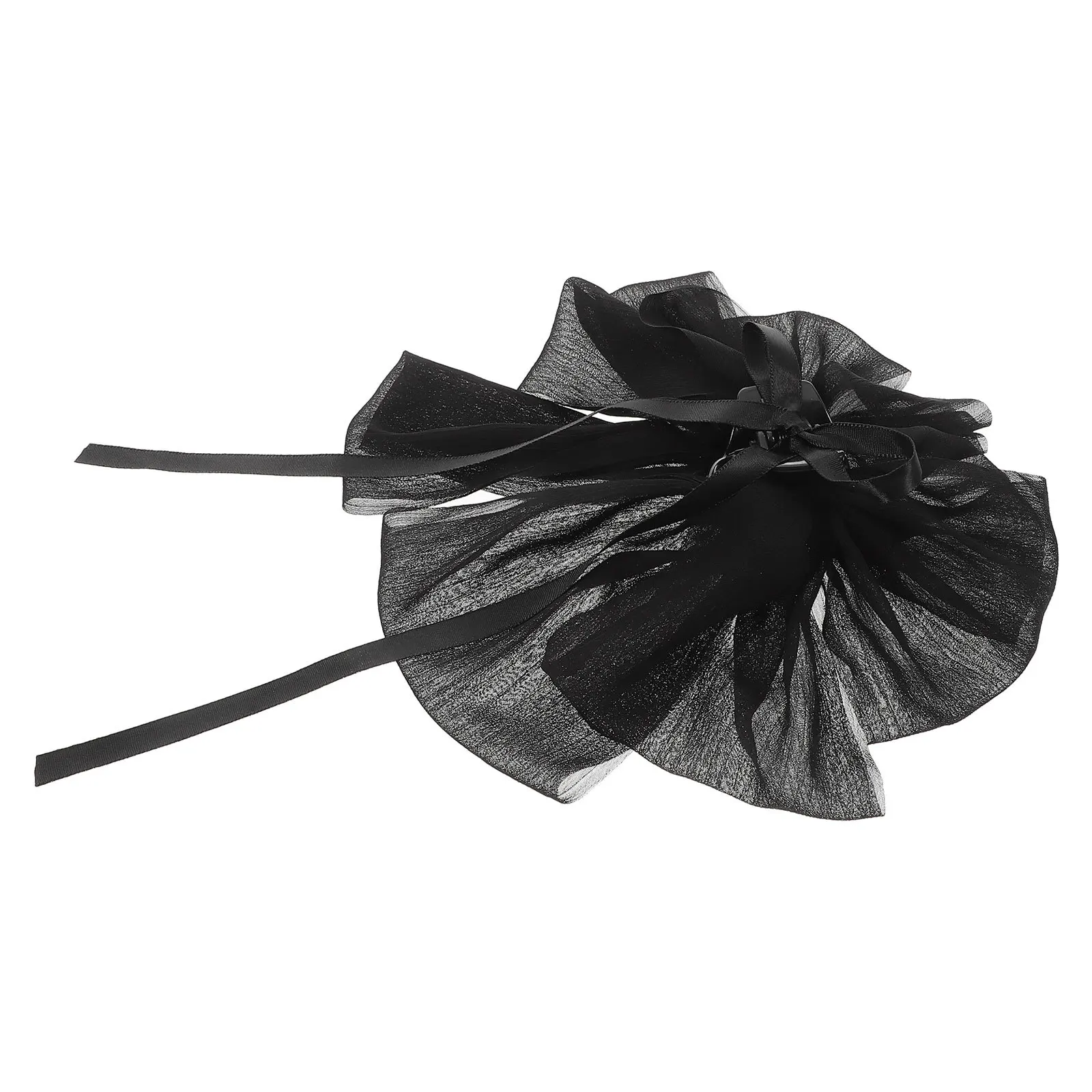 

Elegant Non-Slip Large Bow Claw Clip Stylish Hair Accessory for Women Thin Thick Hair Styling Supply Daily Wear