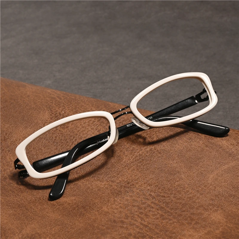 Vazrobe Black White Myopia Glasses Men Women Anti Reflection 0 -150 200 Elegant Eyeglasses Frame Male Female Fashion Clear Lens