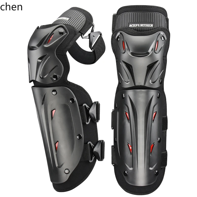 

HXL Motorcycle Riding Knee Pads Windproof Warm Knee Motorcycle Anti-Fall Long Protective Gear