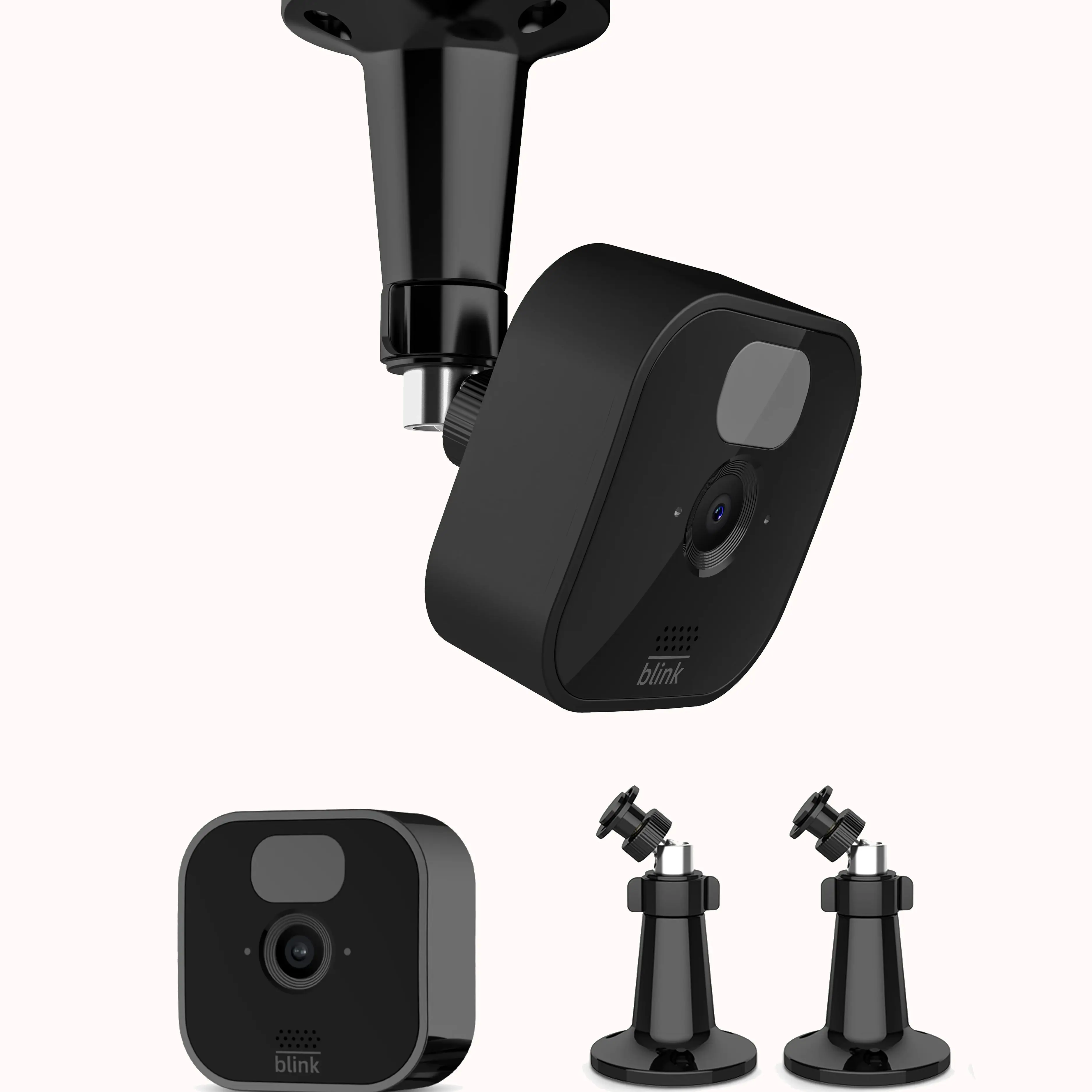 2Pcs Adjustable Wall Mount Stand For Blink Outdoor Camera 4th Gen/ 3rd Gen XT3/ XT2/ XT/ Blink Mini Camera Mount Blink Holder