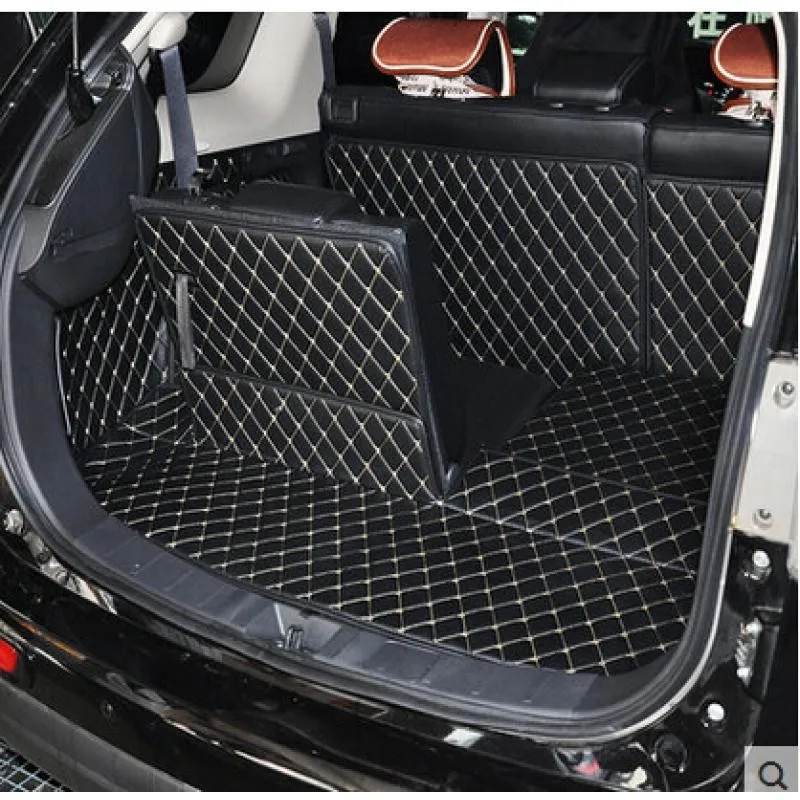 Car Travel Good quality Special car trunk mats for Mitsubishi Outlander 7 seats -2013 waterproof boot carpets cargo liner