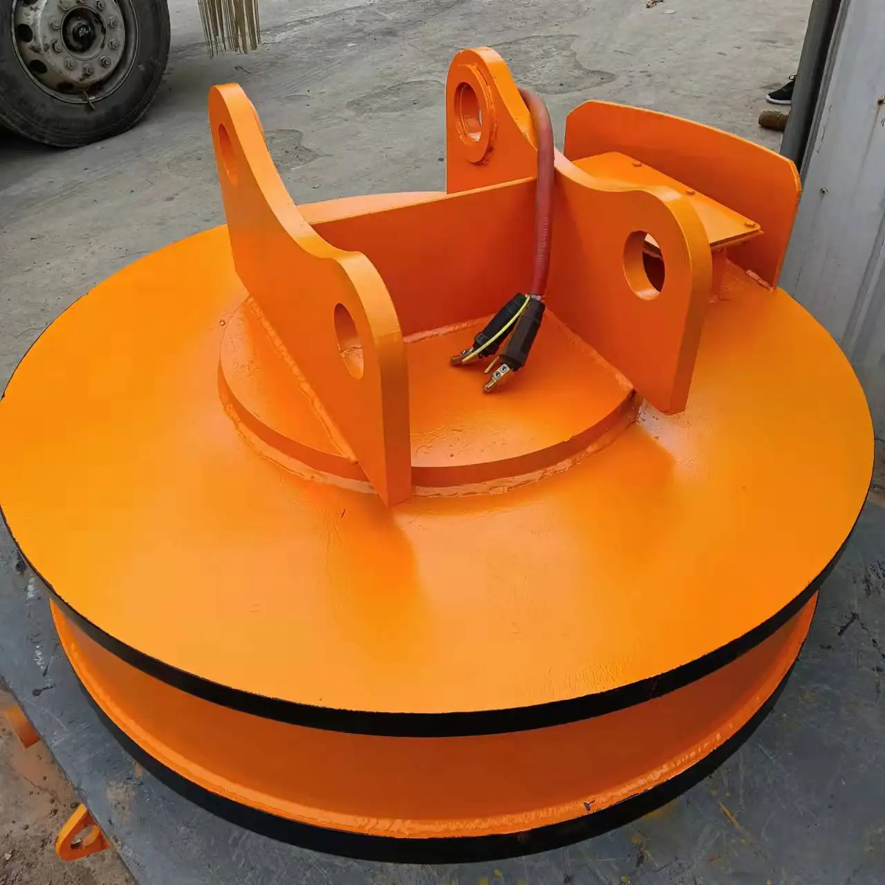 YG Metal Scrap Lift Excavator Magnet Electromagnet Chuck for 2-35T Excavator/Crane/Forklift electro permanent magnetic chuck