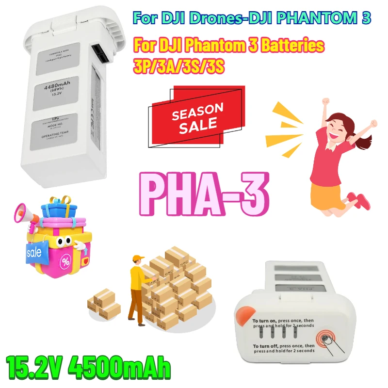 

For DJI Drones-DJI PHANTOM 3 for DJI Phantom 3 Batteries 3P/3A/3S/3S