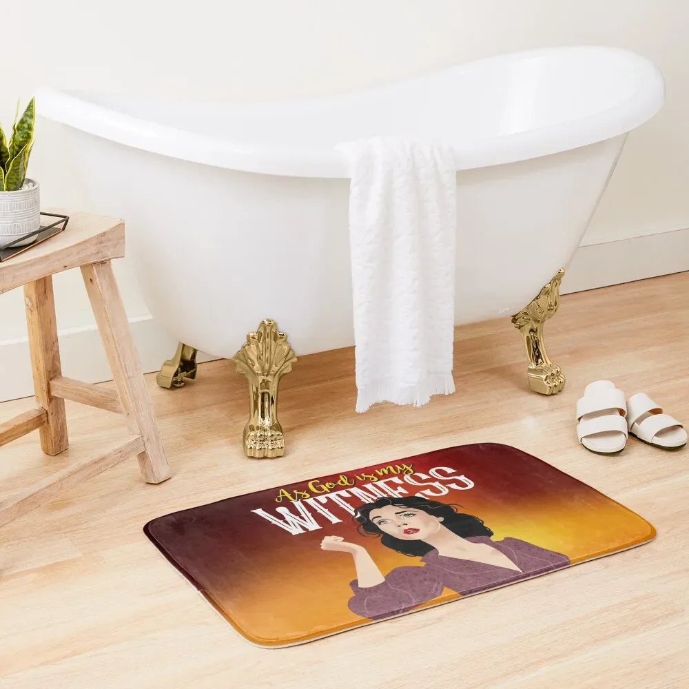 

Witness Bath Mat Absorbent Carpet For Bathroom Bath Rugs Floor Toilet Mat