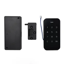 Electronic Cabinet Lock Kit Digital Touch Keypad Lock Password Entry Keyless Security Lock For Wardrobe Cabinet Sauna Center