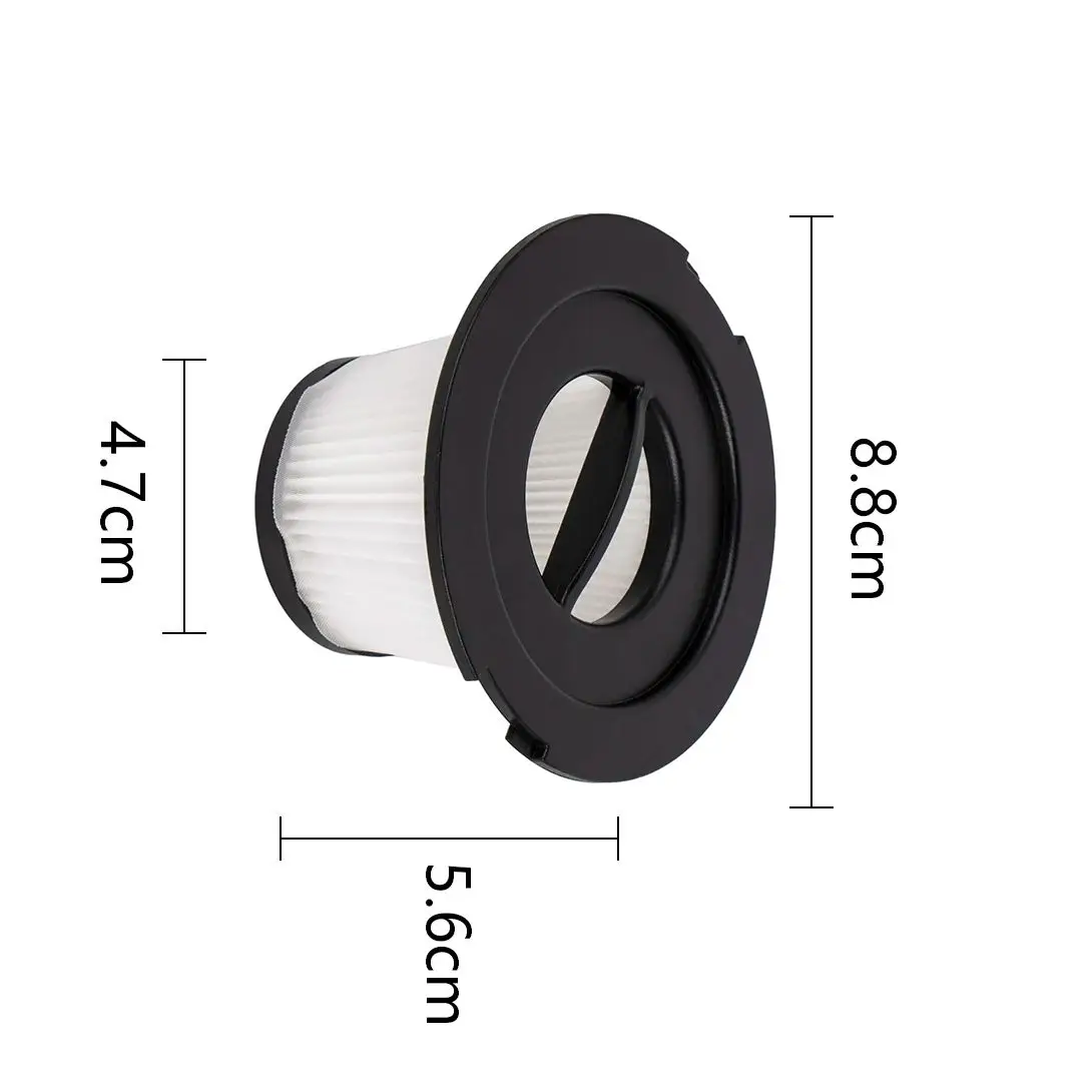 Replacement HEPA Filter for Moosoo K17 Wireless Handheld Vacuum Cleaner