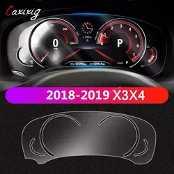 2018-2021 Car TPU Driving Room Dash Board Screen Guard Protection Cover HD Sticker Film For BMW X3 X4 G01 30D Accessories