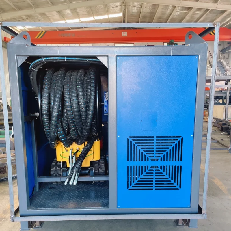 New Sewage Treatment Pipeline Sludge Cleaning Dredging Robot